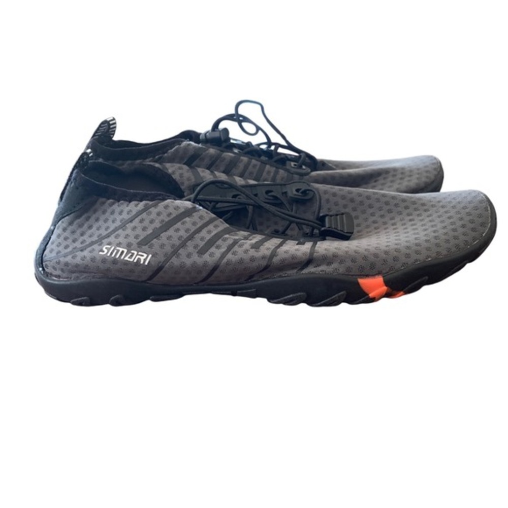 SIMARI Water Womens UK 40 US 8.5-9.5 Quick Dry Barefoot Aqua Shoes Black